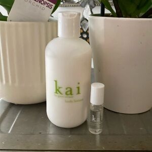 Kai body lotion and roll on perfume